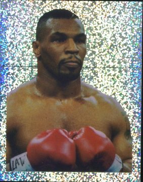 1996 Merlin Sky Sports (1996) 217 Mike Tyson — Foil, graded PSA 9